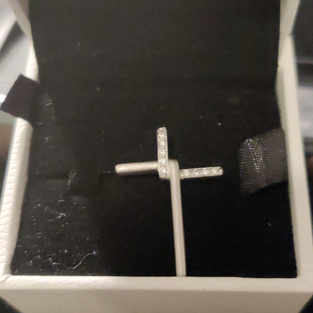 Platinum and Diamond Pendant